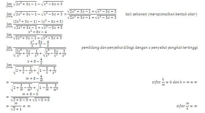 contoh soal limit trigonometri tak hingga pdf